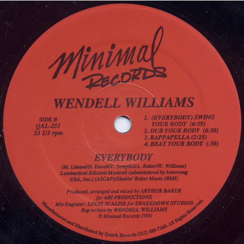 Wendell Williams - Everybody