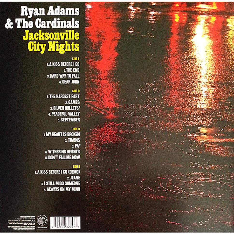 Ryan Adams & The Cardinals - Jacksonville City Nights