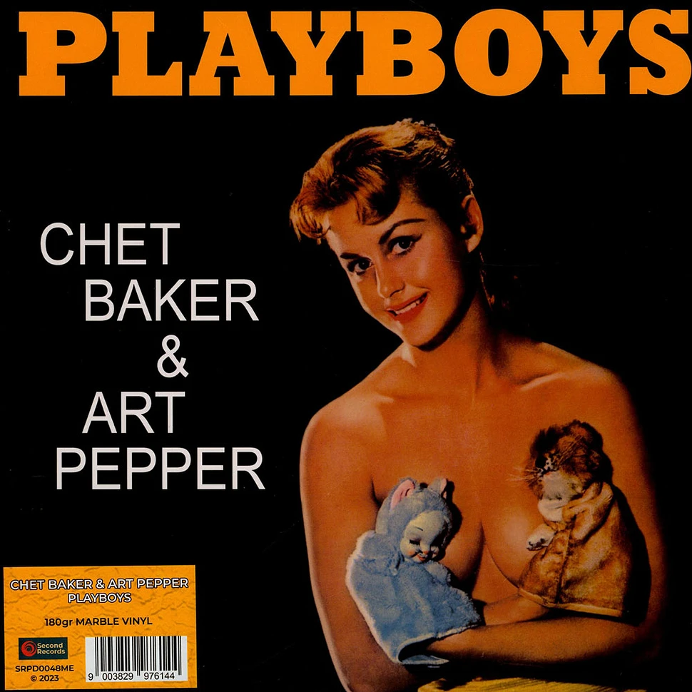 Chet Baker & Art Pepper - Playboys Yellow Marble Vinyl Edition