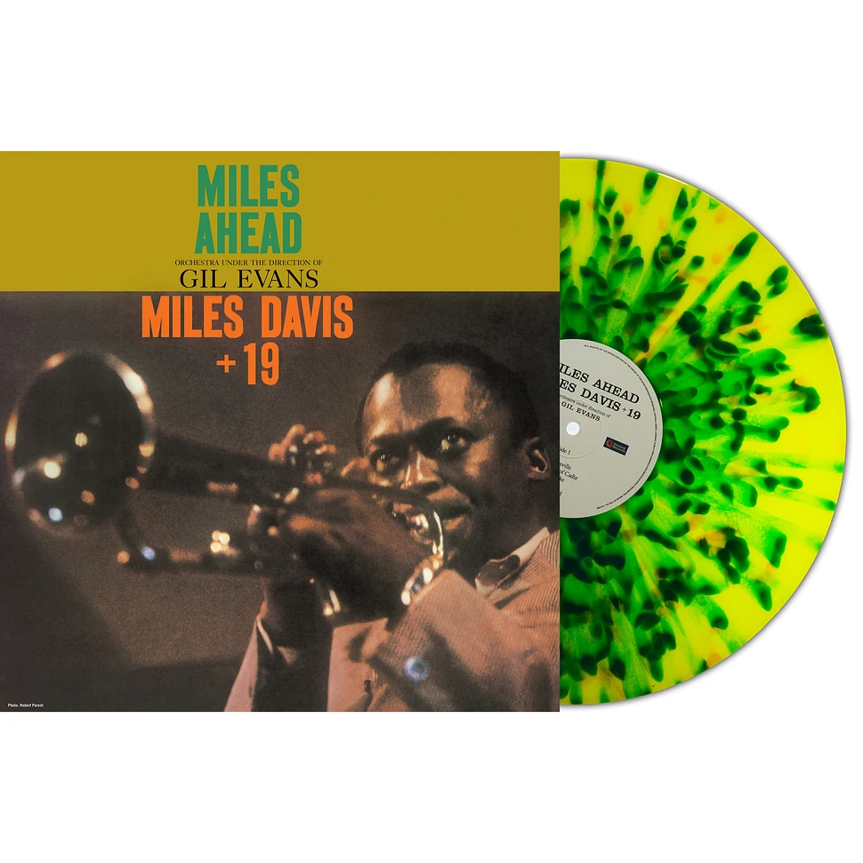 Miles Davis - Miles Ahead Yellow/Green Splatter Vinyl Edition