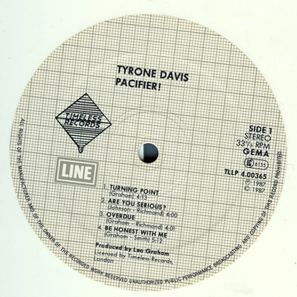 Tyrone Davis - Pacifier