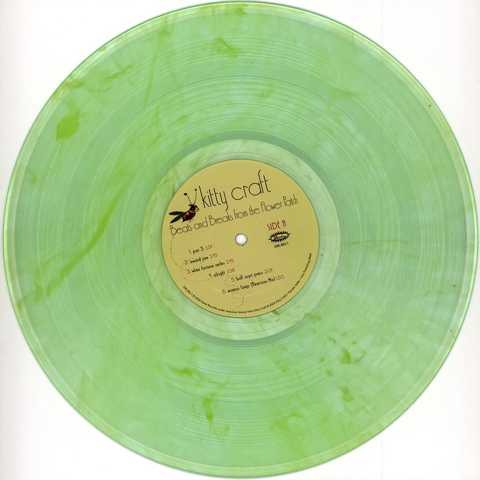 Kitty Craft - Beats & Breaks From The Flower Patch Green & Yellow Vinyl Edition