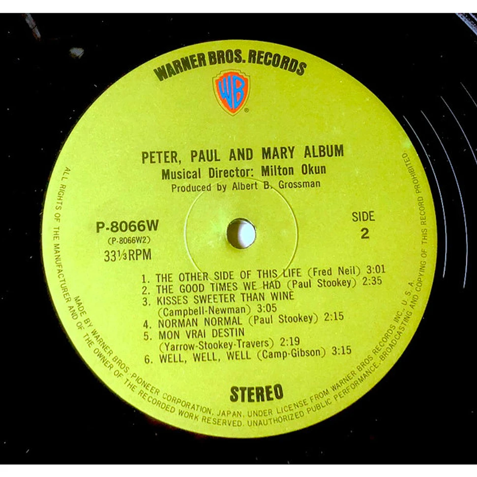 Peter, Paul & Mary - Album