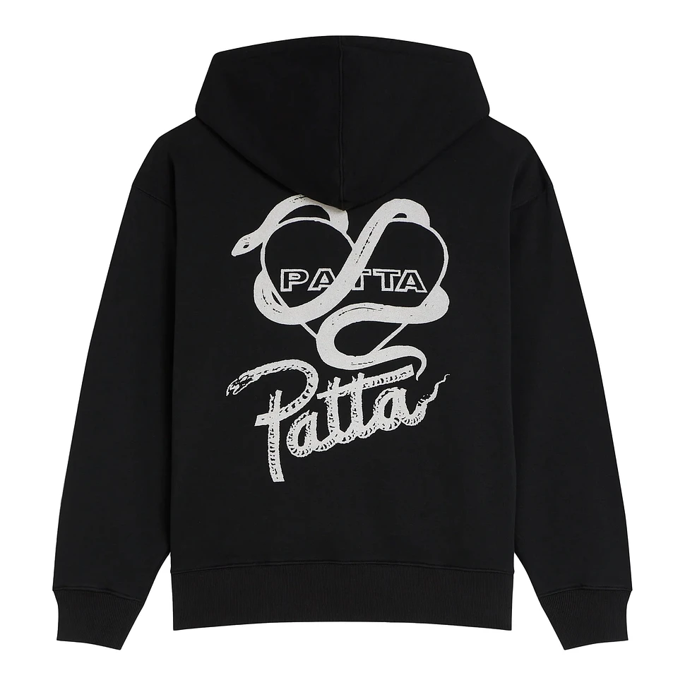 Patta - Snake Heart Boxy Hooded Sweater
