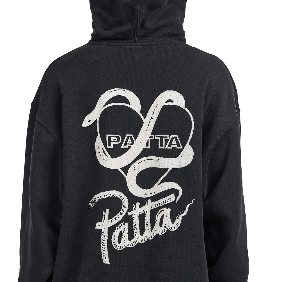 Patta - Snake Heart Boxy Hooded Sweater