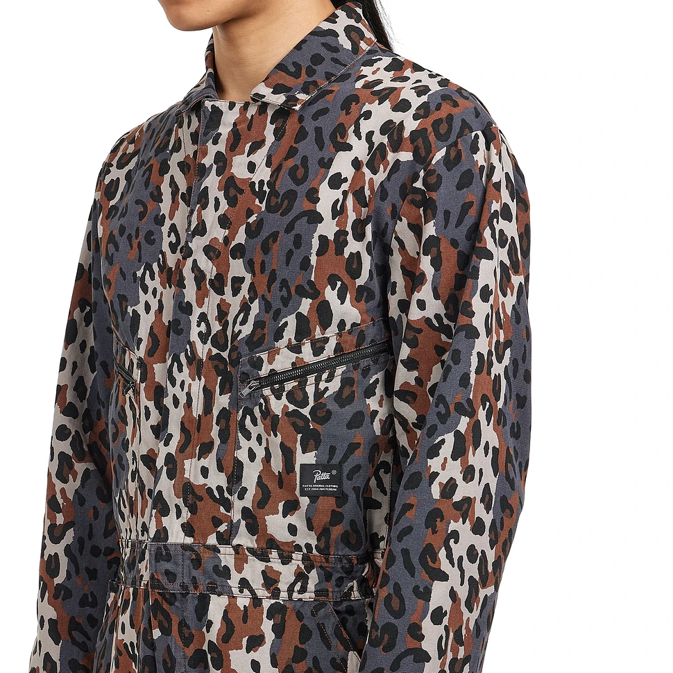 Patta - City Leopard Boiler Suit