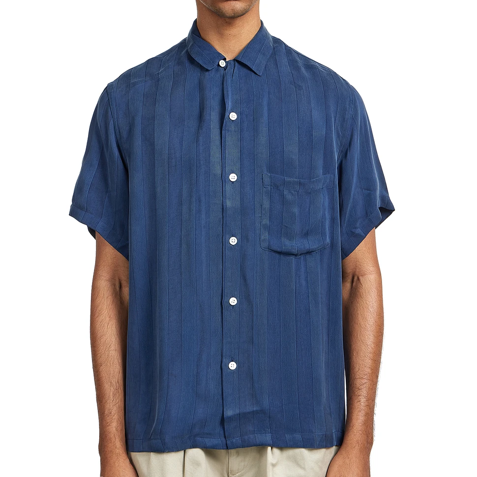 Portuguese Flannel - Cupro Stripe Shirt