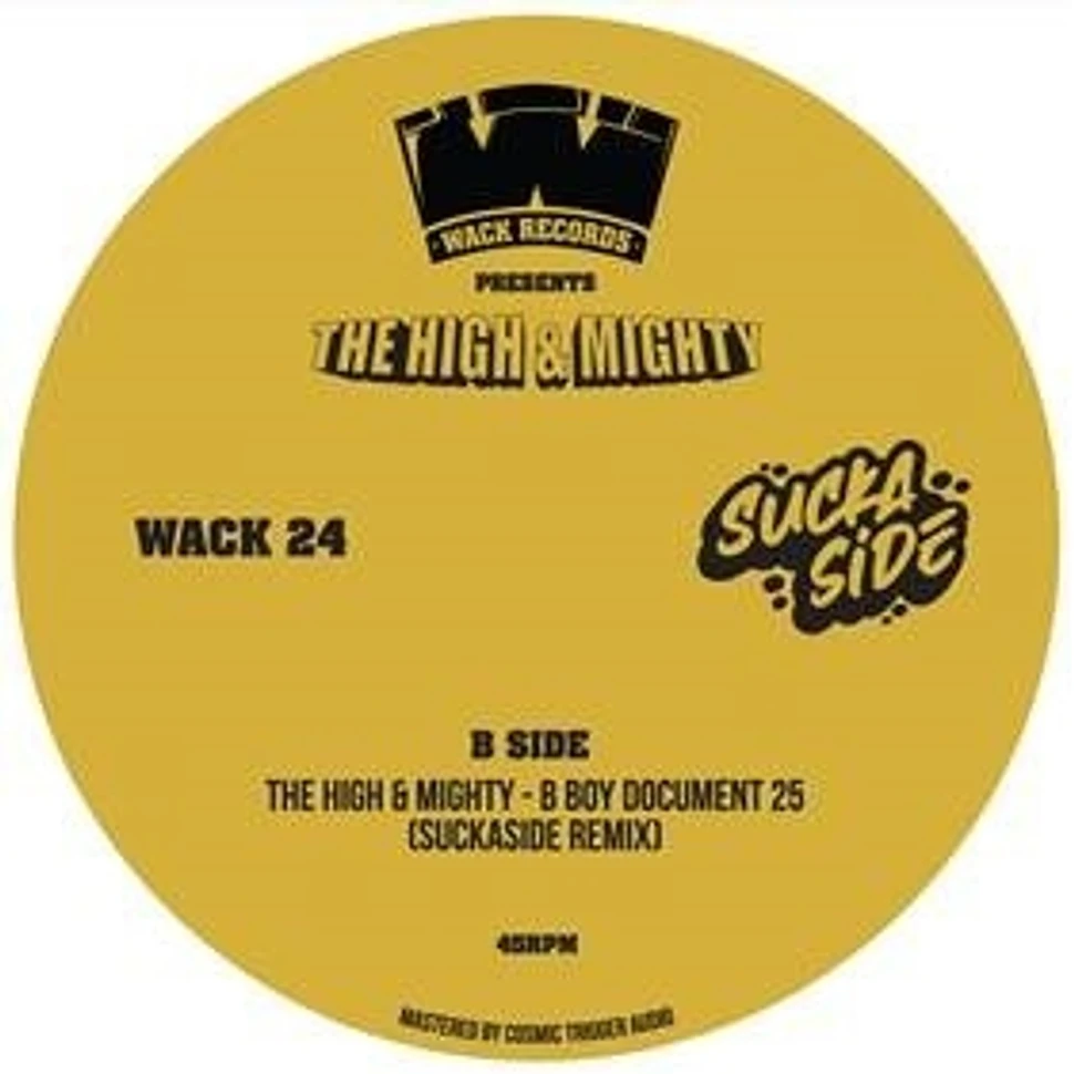 The High & Mighty, Mos Def, Chubb Rock, Mad Skillz - Funk O Mart Feat. Chubb Rock (Smoove Remix) / B-Boy Document '25 Feat. Mos Def, Skillz, (Suckaside Remix)