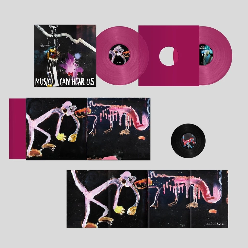 DJ Koze - Music Can Hear Us Magenta Vinyl Deluxe Edition