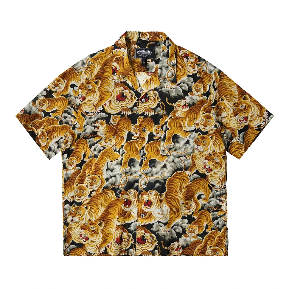 FrizmWORKS - Tiger Hawaiian Half Shirt