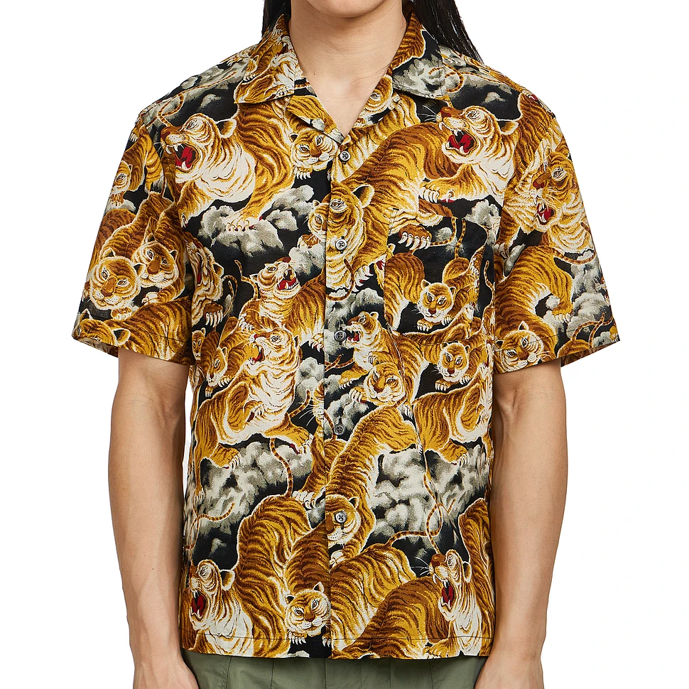 FrizmWORKS - Tiger Hawaiian Half Shirt