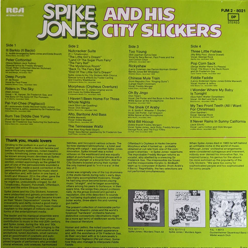 Spike Jones And His City Slickers - Can't Stop Murdering - Vol. 3