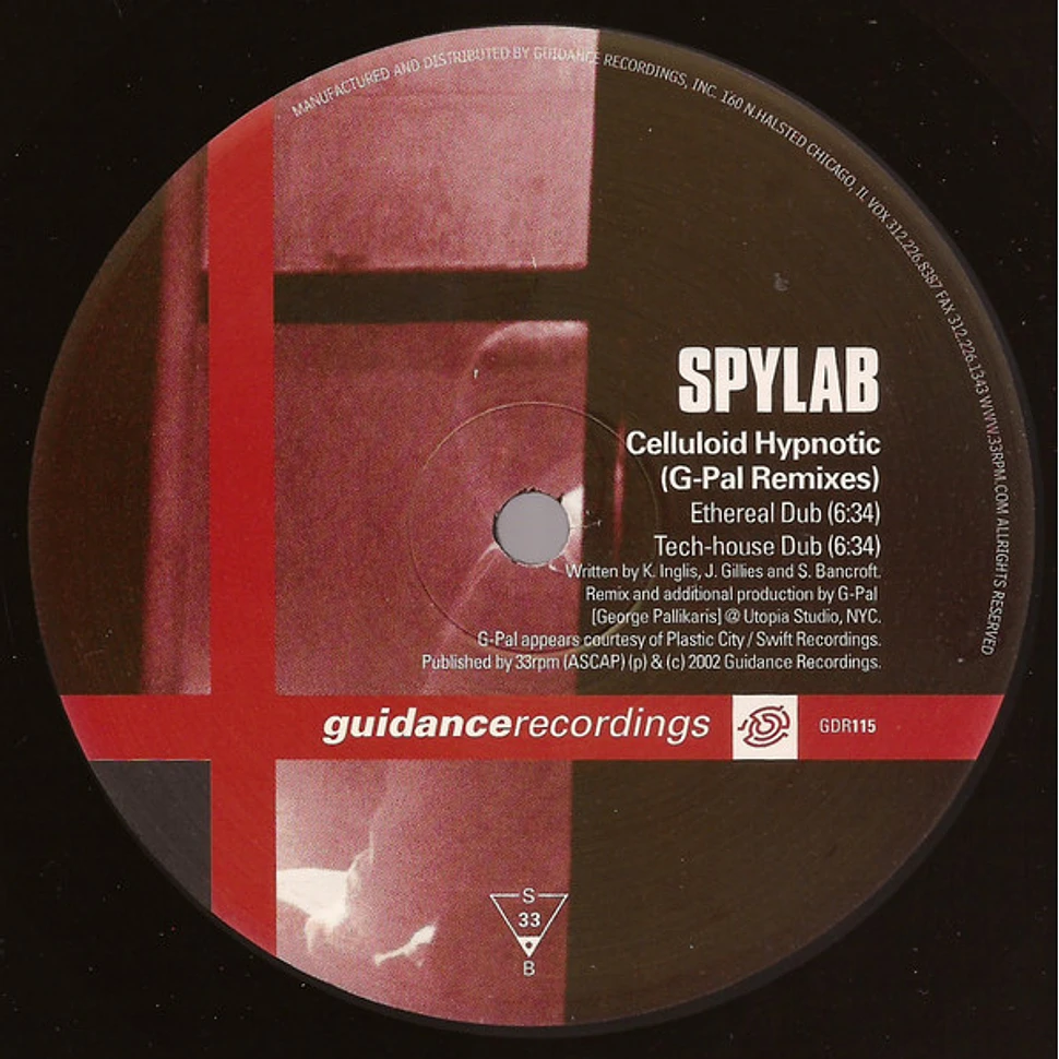 Spylab - Celluloid Hypnotic (G-Pal Remixes)