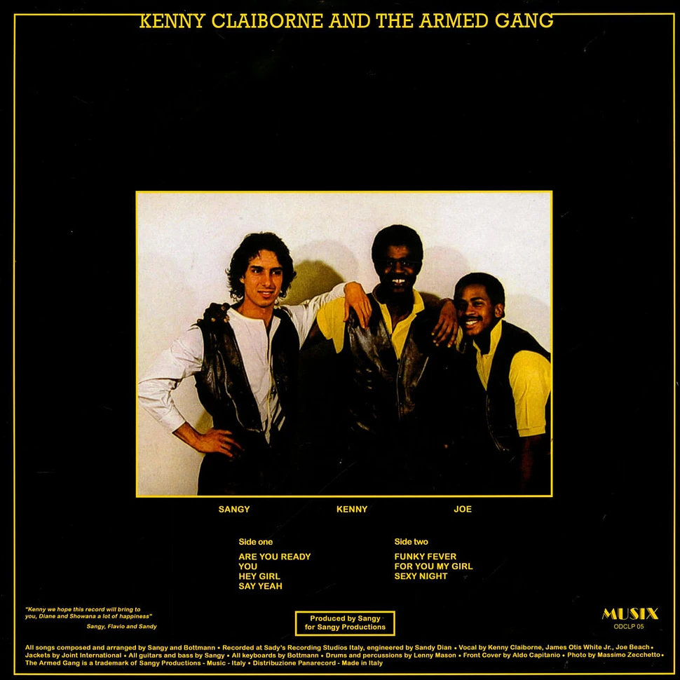 Kenny Claiborne And The Armed Gang - The Armed Gang