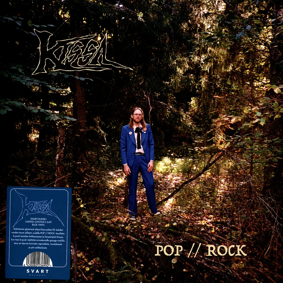 Kissa - Pop // Rock Transparent Blue Vinyl Edition