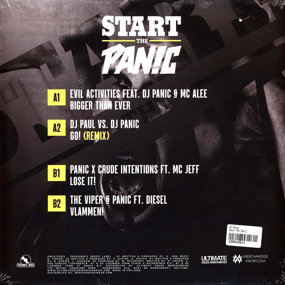 DJ Panic - Start The Pan!C