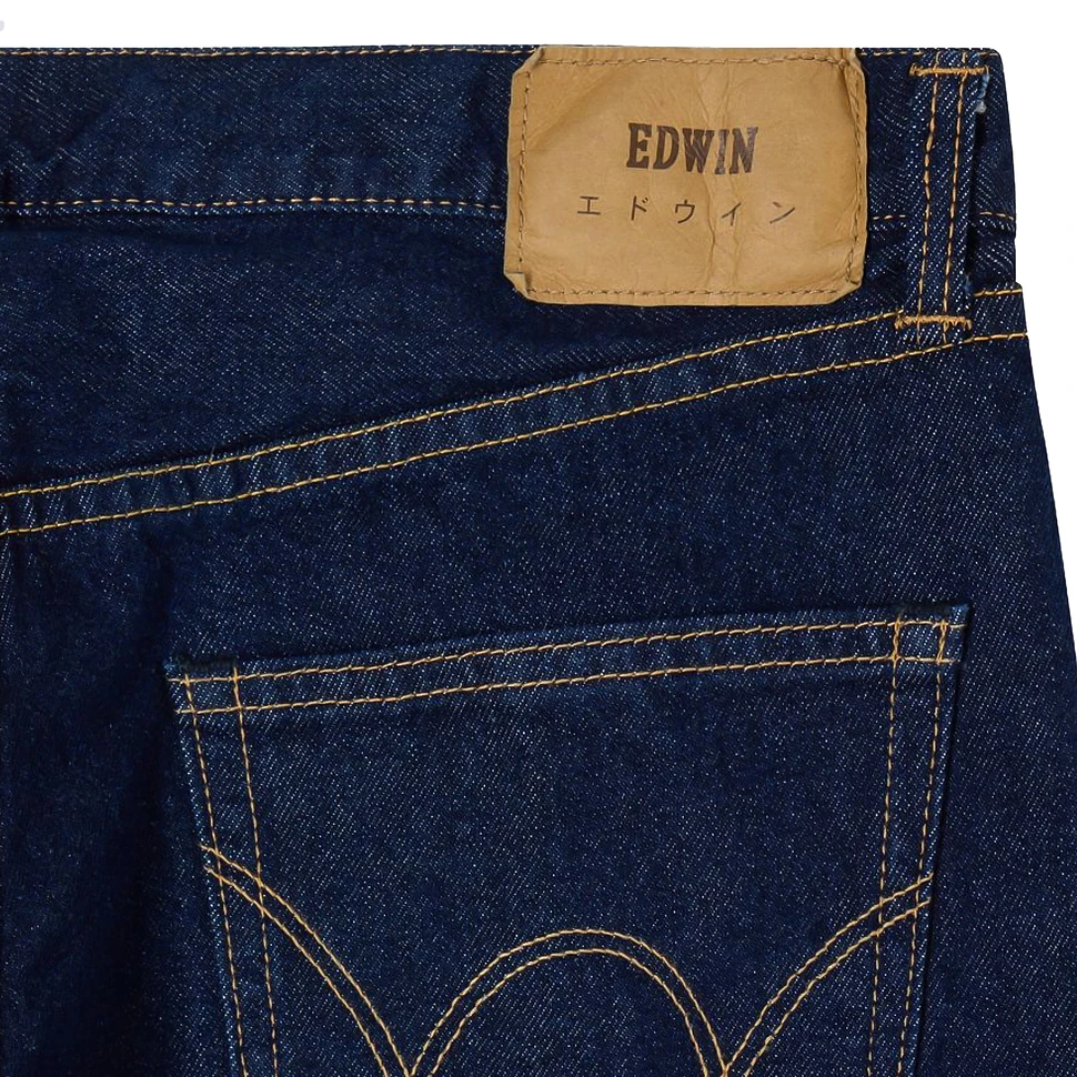 Edwin - Regular Tapered Kaihara Pure Indigo Openend Denim, 12.5 oz