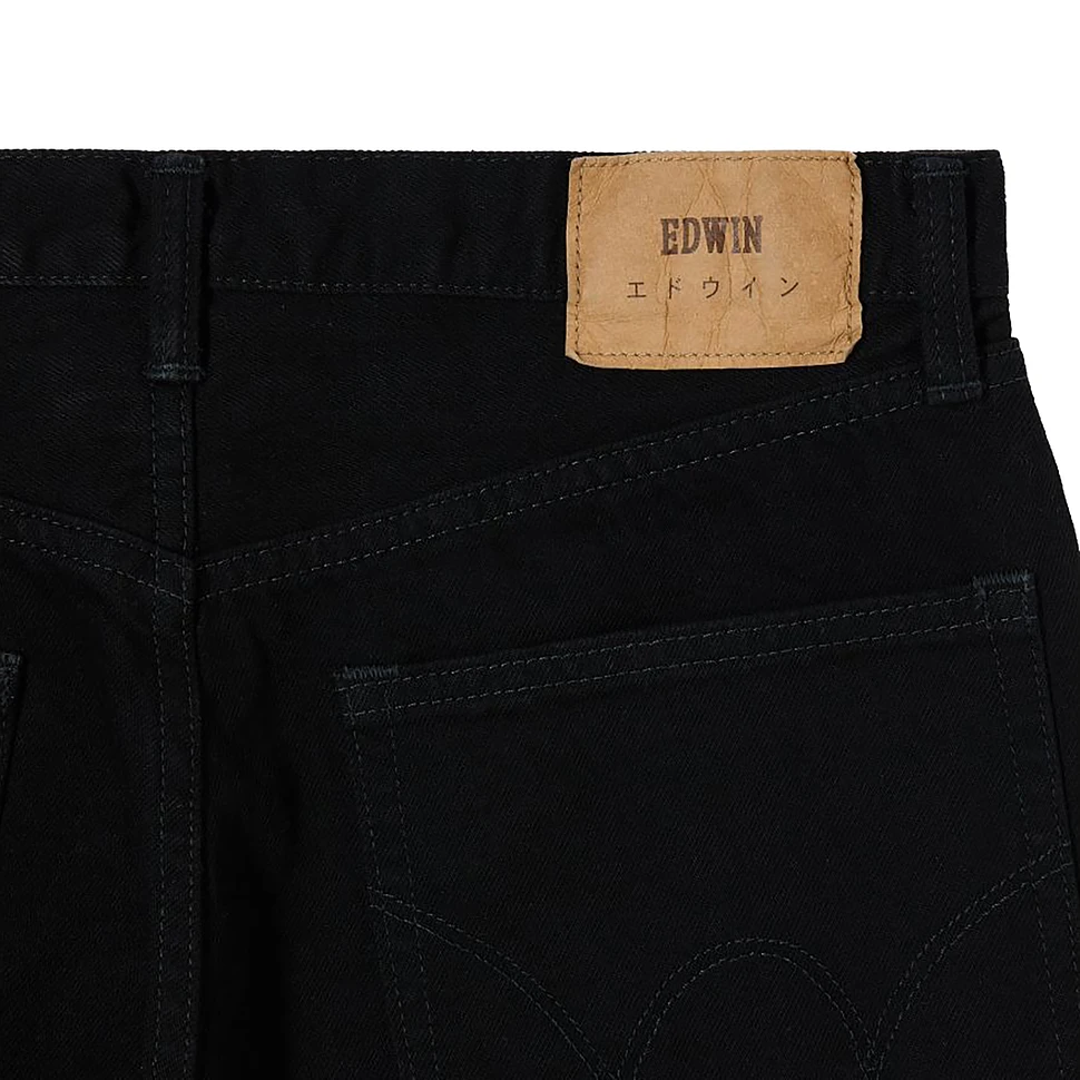 Edwin - Wide Pant Kaihara, Right Hand Black Denim, 13 oz