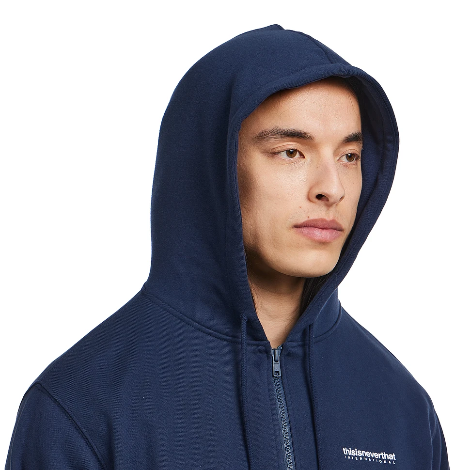GBB ORIGINAL HOODIE ネイビーXL thisisneverthat - Intl. Logo Zip Up Hoodie (Navy) | HHV