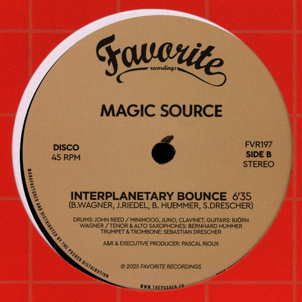 Magic Source - Voodoo Ray / Interplanetary Bounce