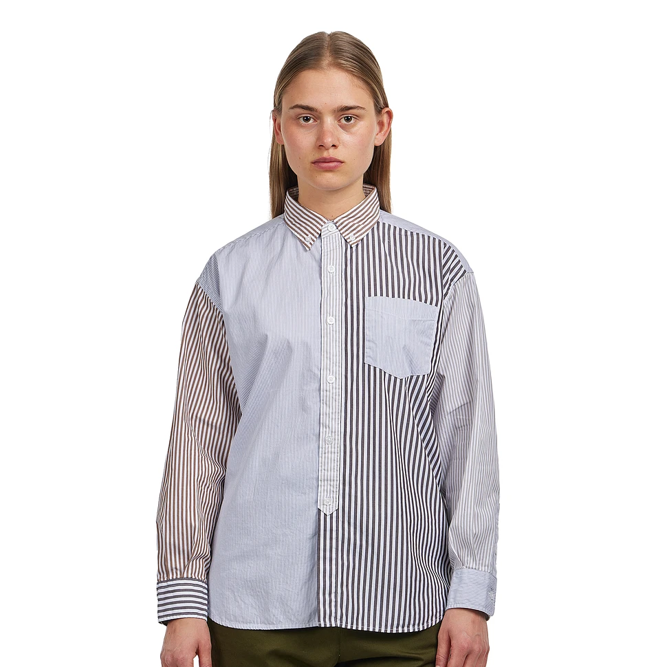 Beams Boy - Cotton Lawn Crazy Button Down Shirt