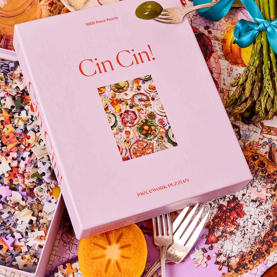 Piecework Puzzles - Cin Cin! 1000 Piece Puzzle