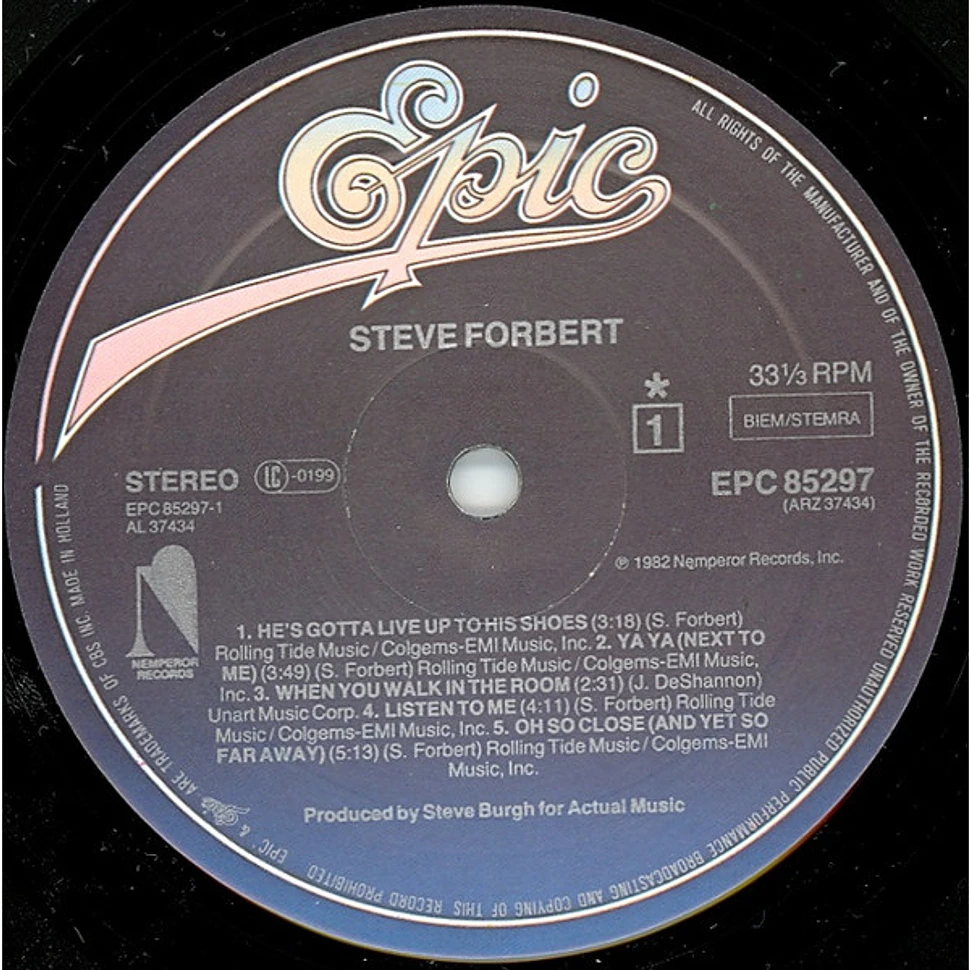 Steve Forbert - Steve Forbert