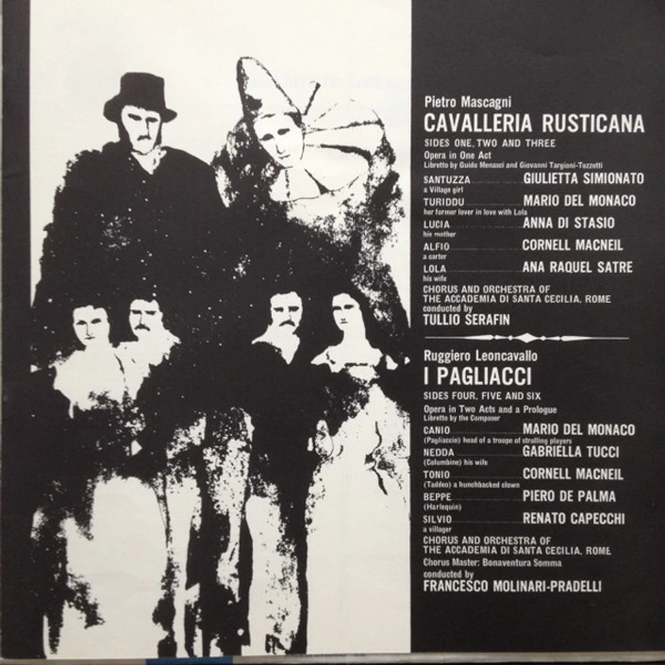 Pietro Mascagni / Ruggiero Leoncavallo - Cavalleria Rusticana / I Pagliacci