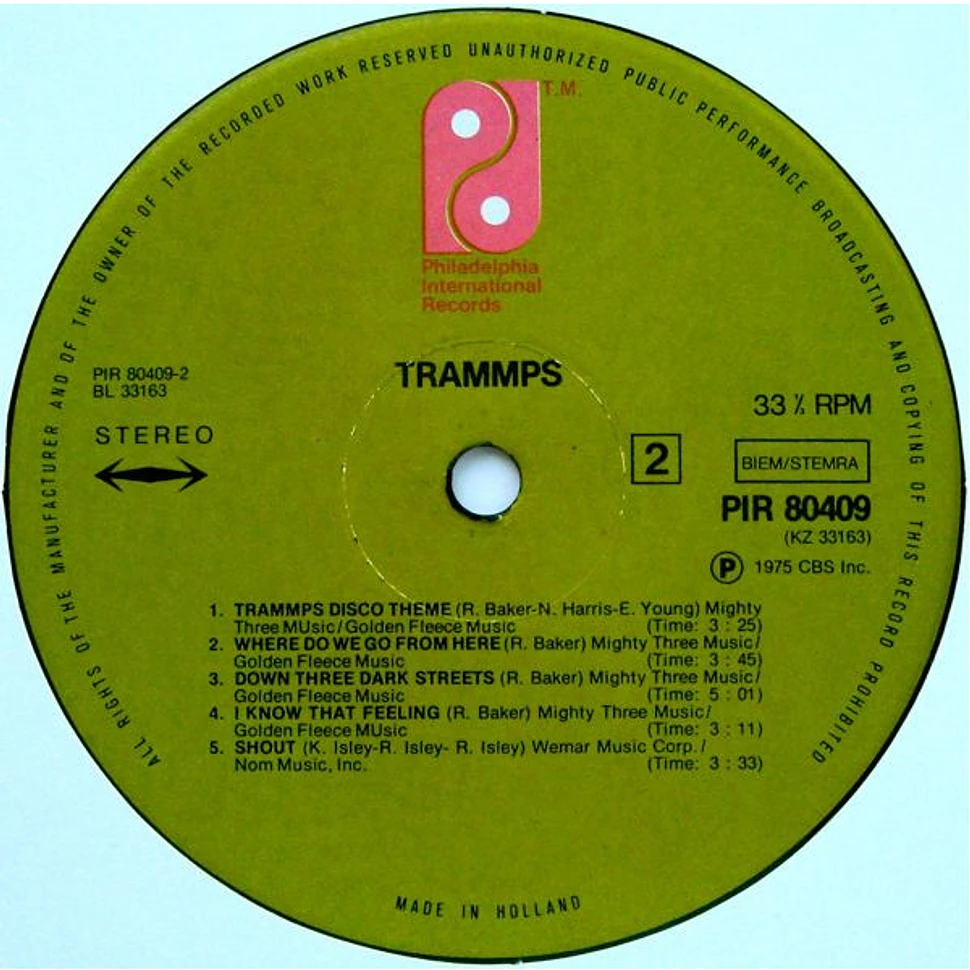 The Trammps - Trammps