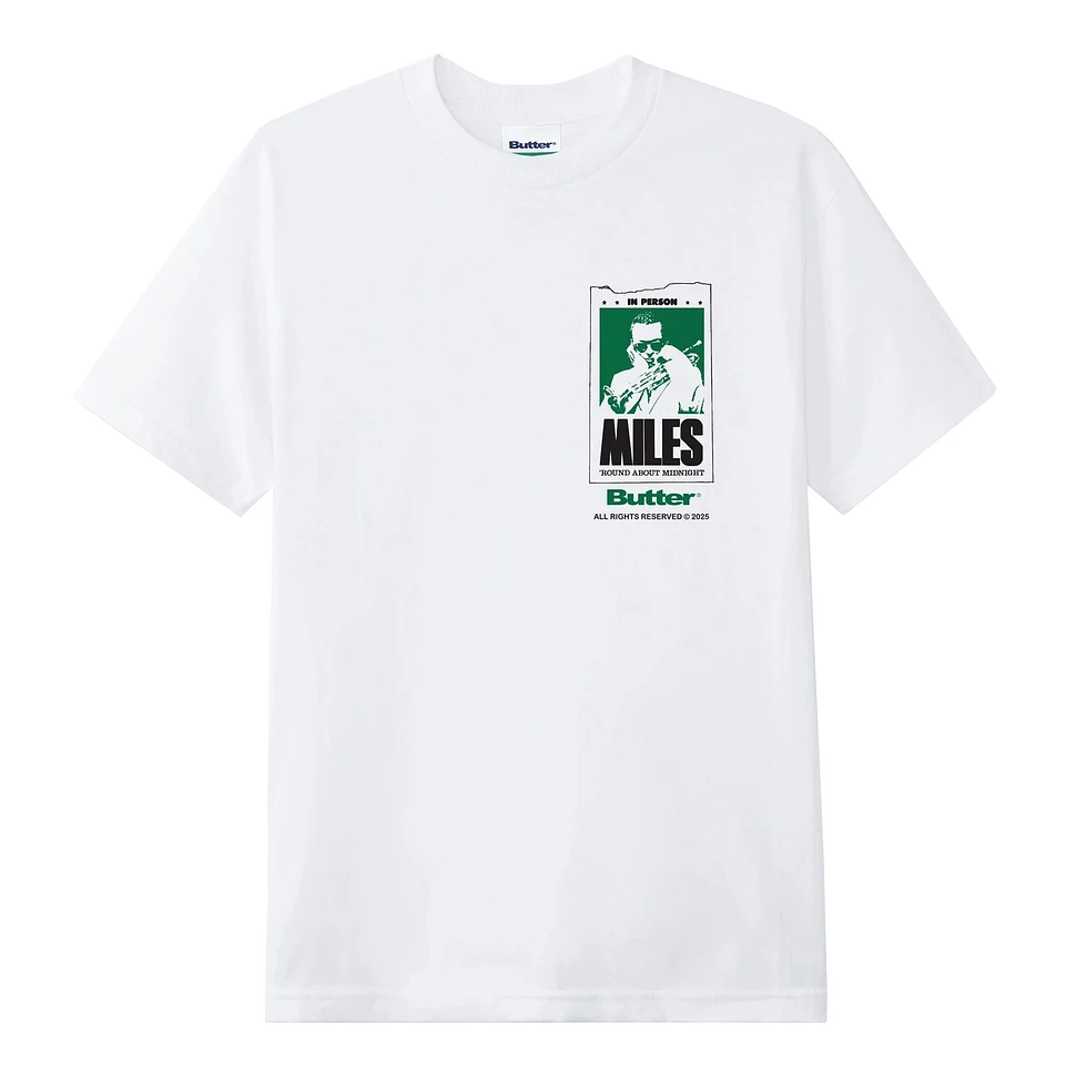 Butter Goods x Miles Davis - Round About Midnight Tee