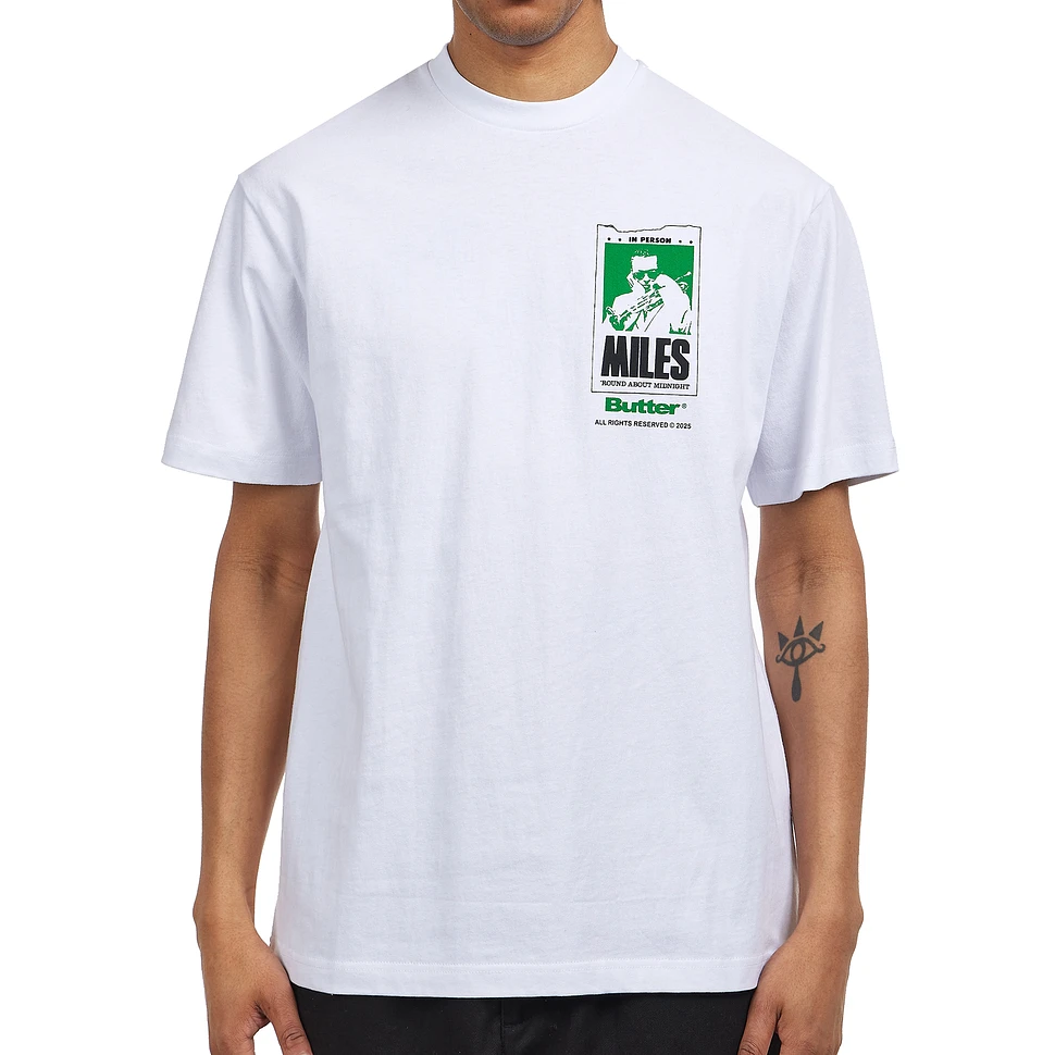 Butter Goods x Miles Davis - Round About Midnight Tee