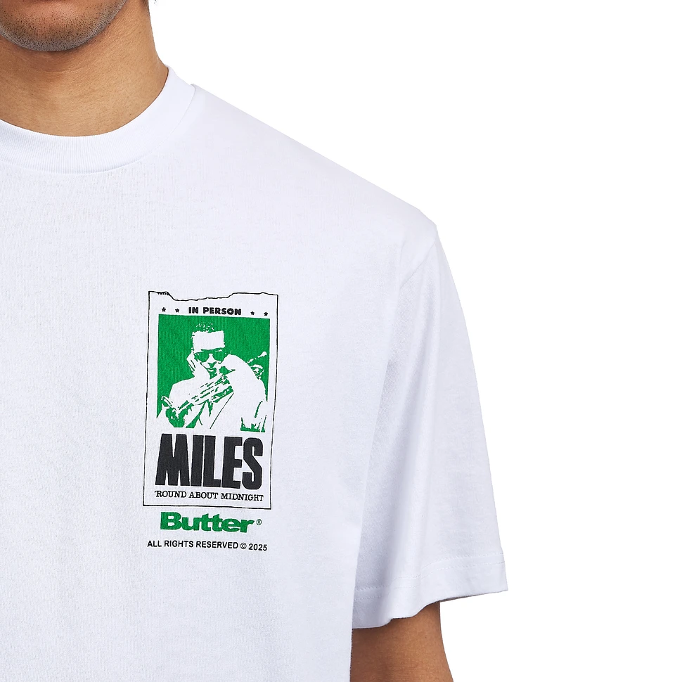 Butter Goods x Miles Davis - Round About Midnight Tee