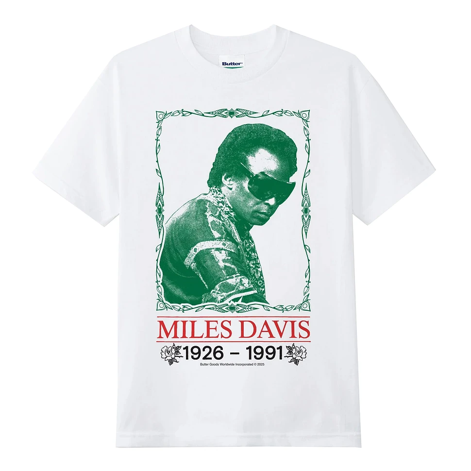 Butter Goods x Miles Davis - Thanks Tee