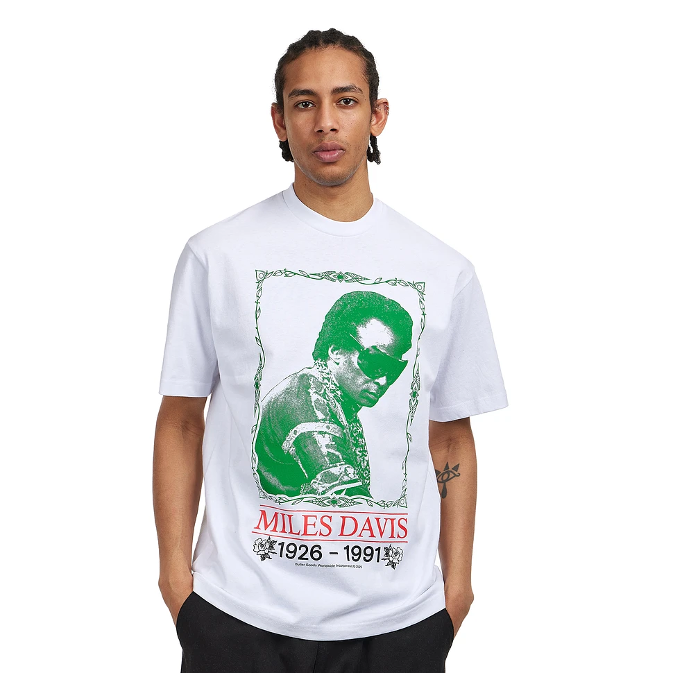 Butter Goods x Miles Davis - Thanks Tee