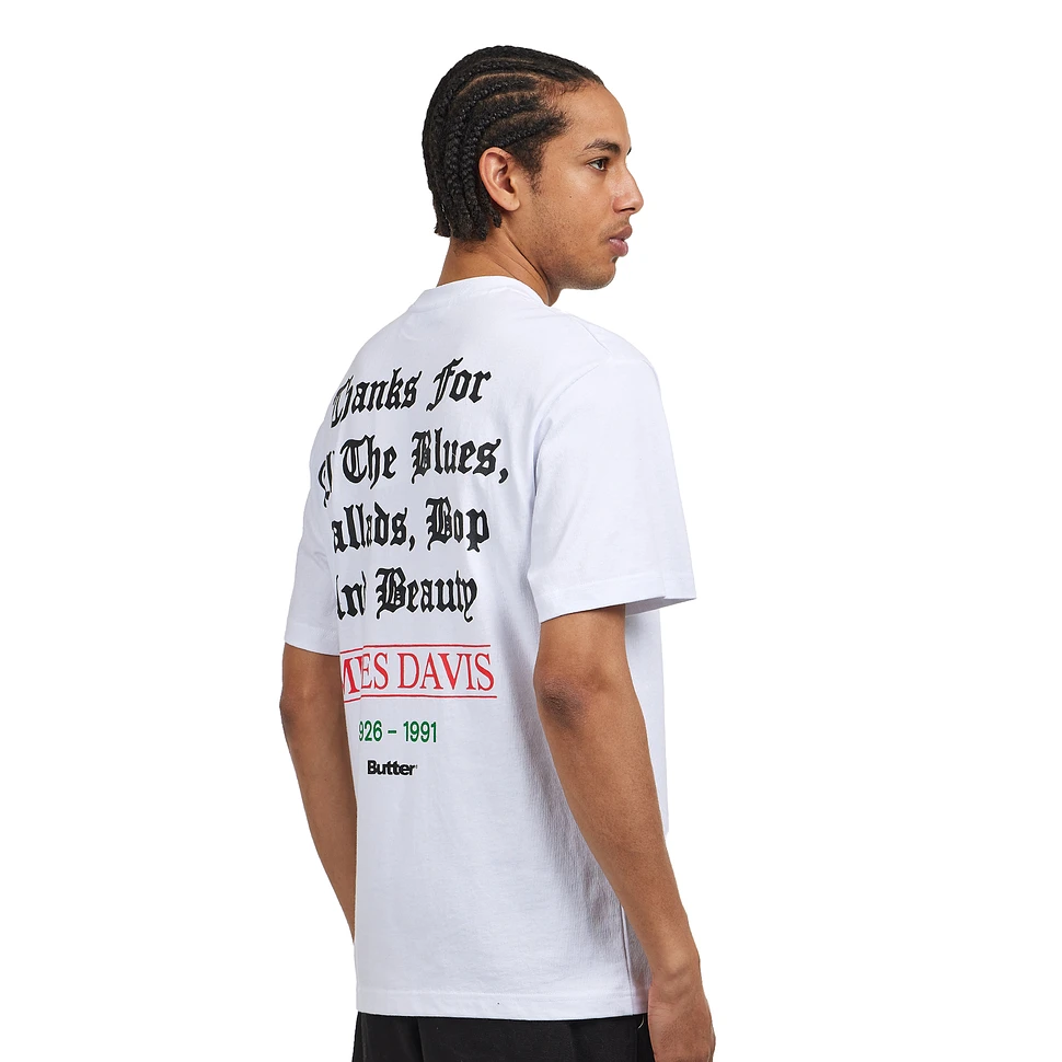 Butter Goods x Miles Davis - Thanks Tee