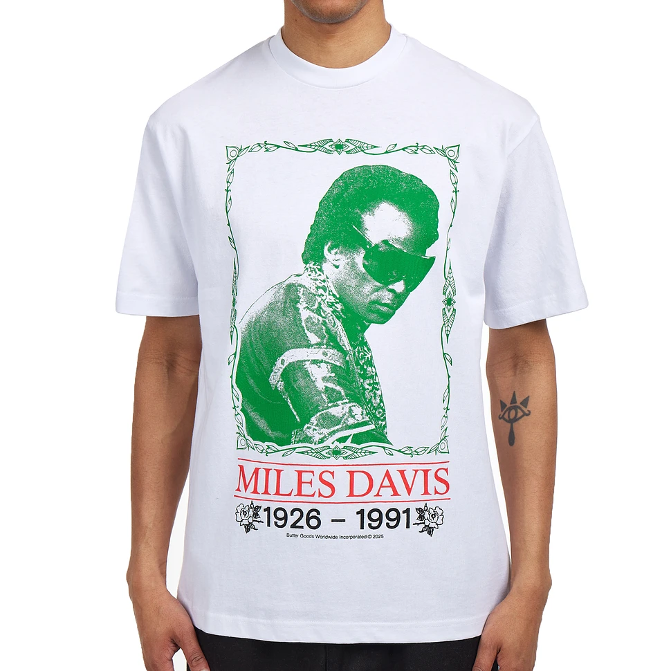 Butter Goods x Miles Davis - Thanks Tee