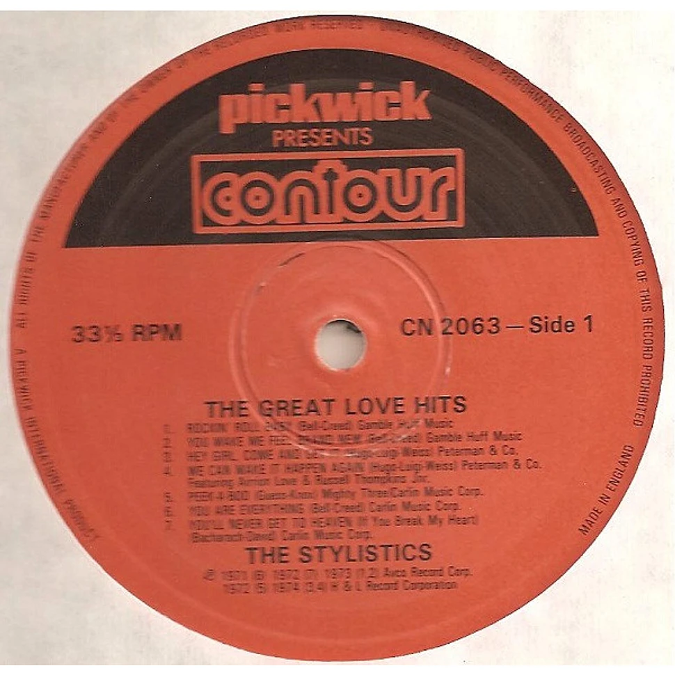 The Stylistics - The Great Love Hits