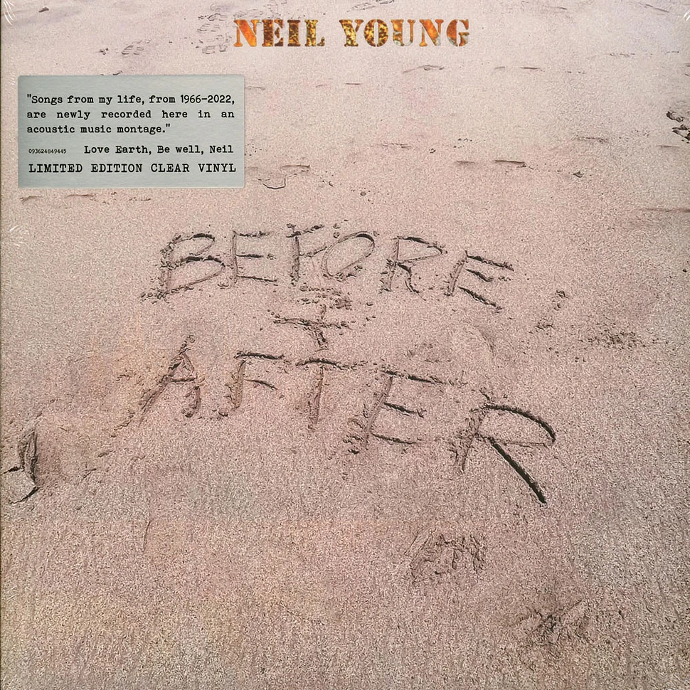 Neil Young - Before And After Clear Vinyl Edition