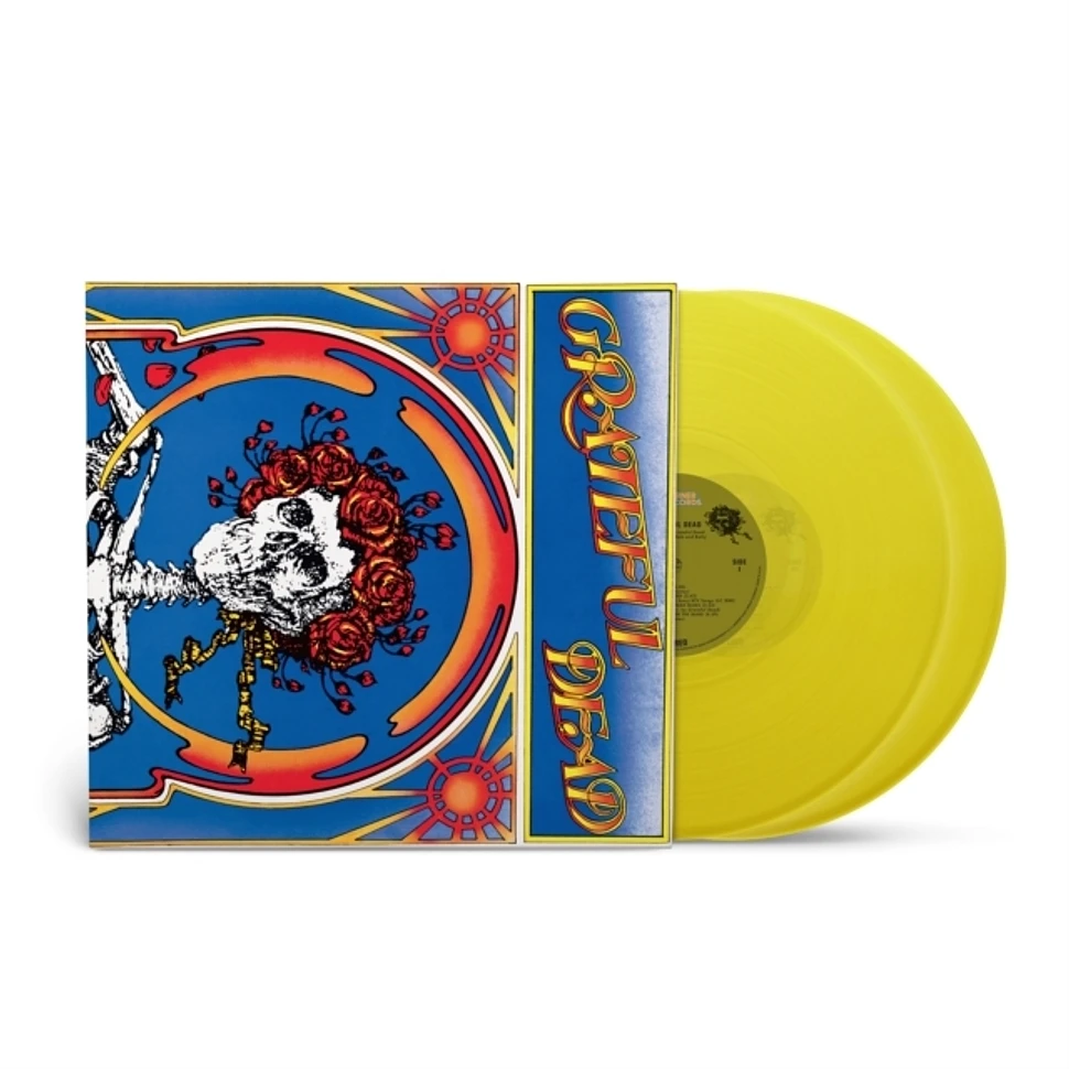 Grateful Dead - Grateful Dead - Grateful Dead (Skull & Roses) Translucent Lemonade Vinyl Edition