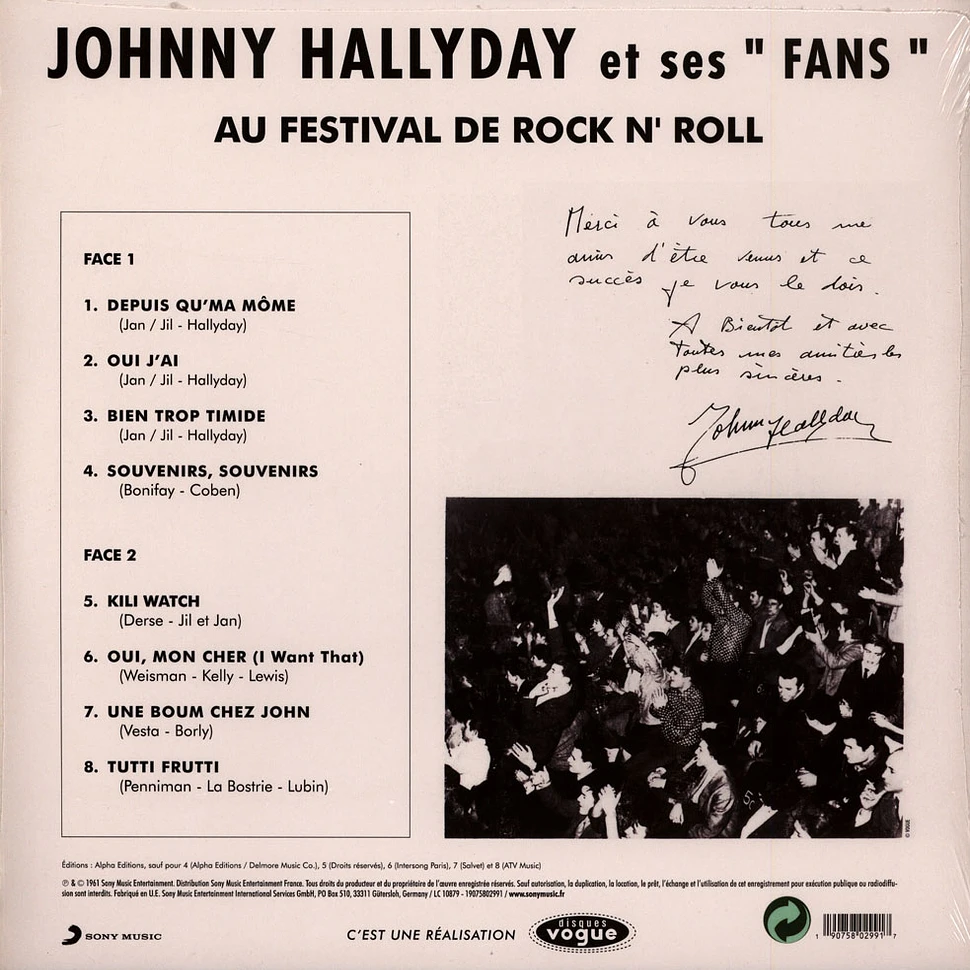 Johnny Hallyday - Et Ses Fans Au Festival De Rock N Roll