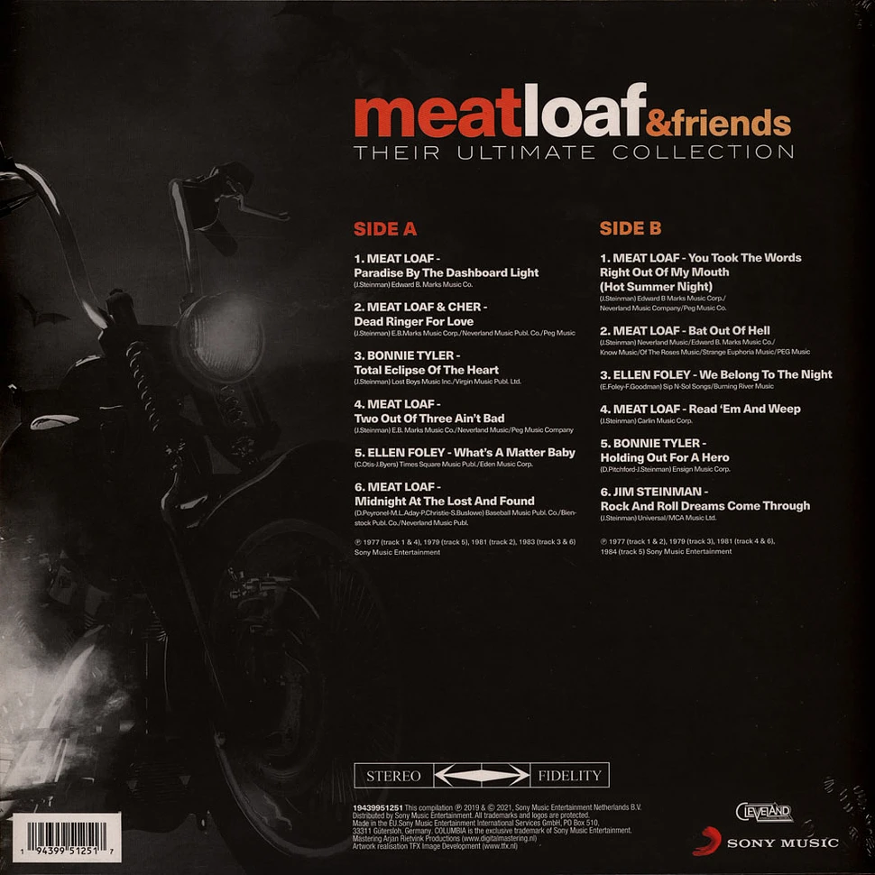 Meat Loaf & Friends - Their Ultimate Collection Red Vinyl Edition