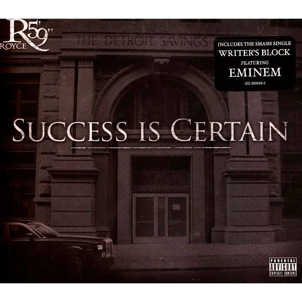 Royce Da 5'9" - Success Is Certain