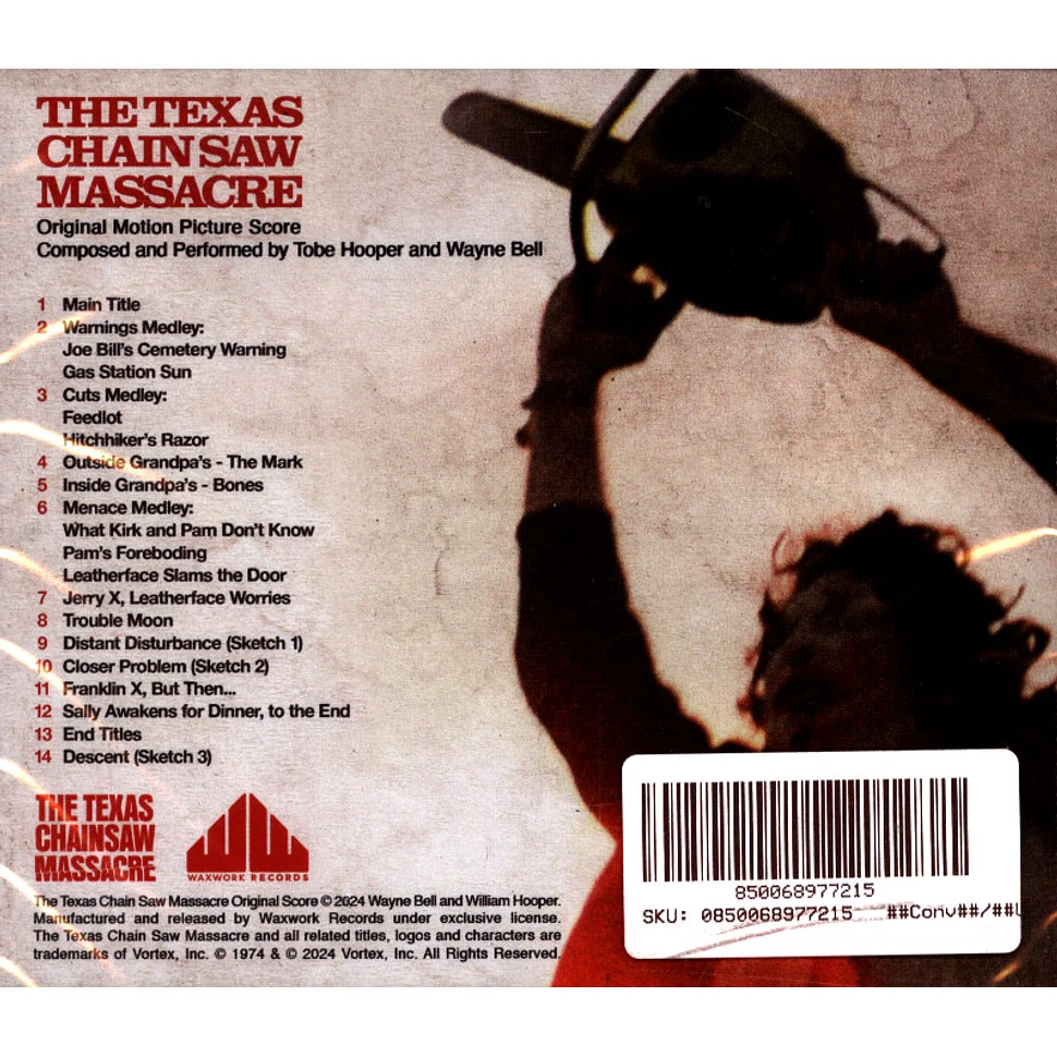 Tobe Hooper & Wayne Bell - OST The Texas Chain Saw Massacre (1974) Clear Blood Vinyl Edition