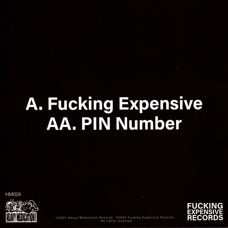 Dunstan Bruce - Fucking Expensive / Pin Number White Vinyl Edition