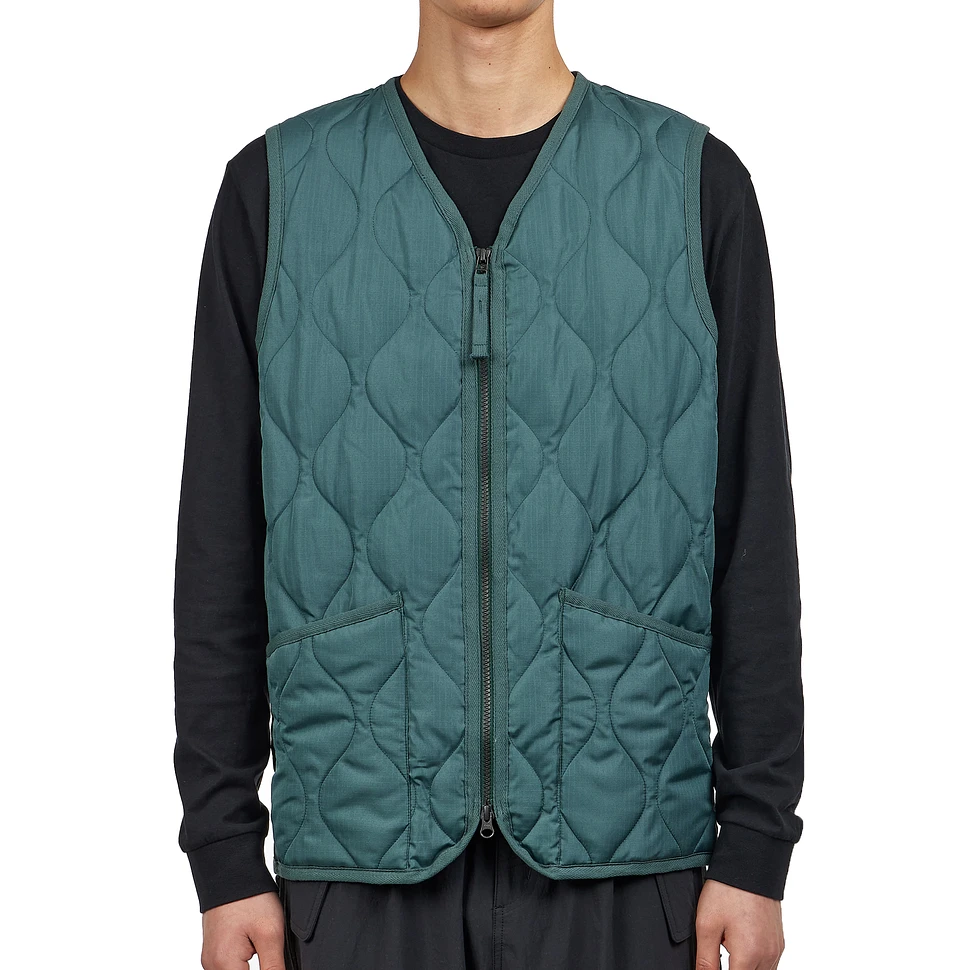 TAION - Military W-Zip V Neck Down Vest