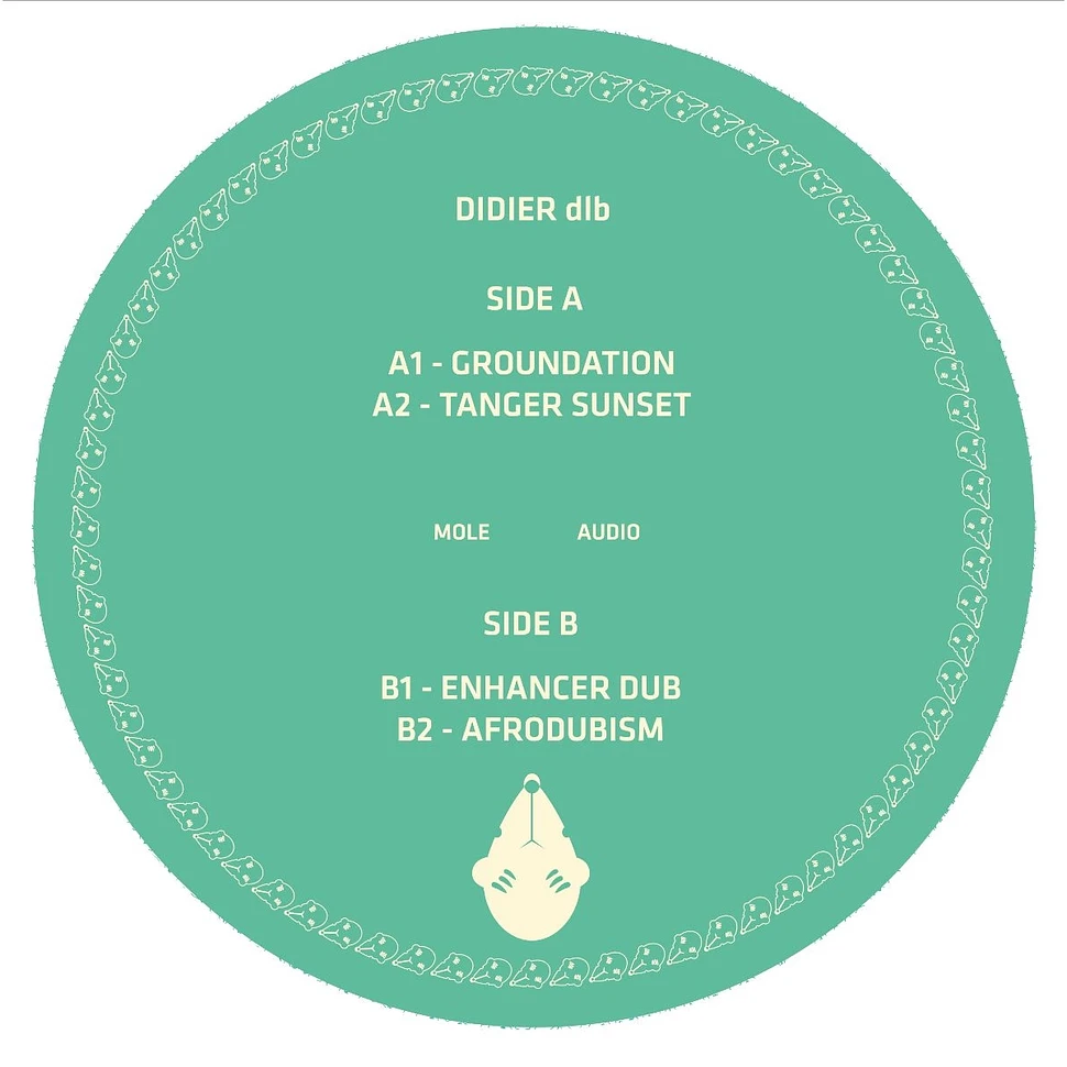 Didier Dlb - Enhancer Dub Ep Transparent Green Vinyl Edition