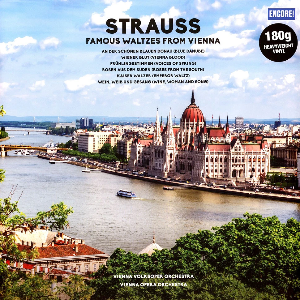 Vienna Volksoper Orchestra - Vienna Opera Orchestra - Strauss Famous Waltzes From Vienna