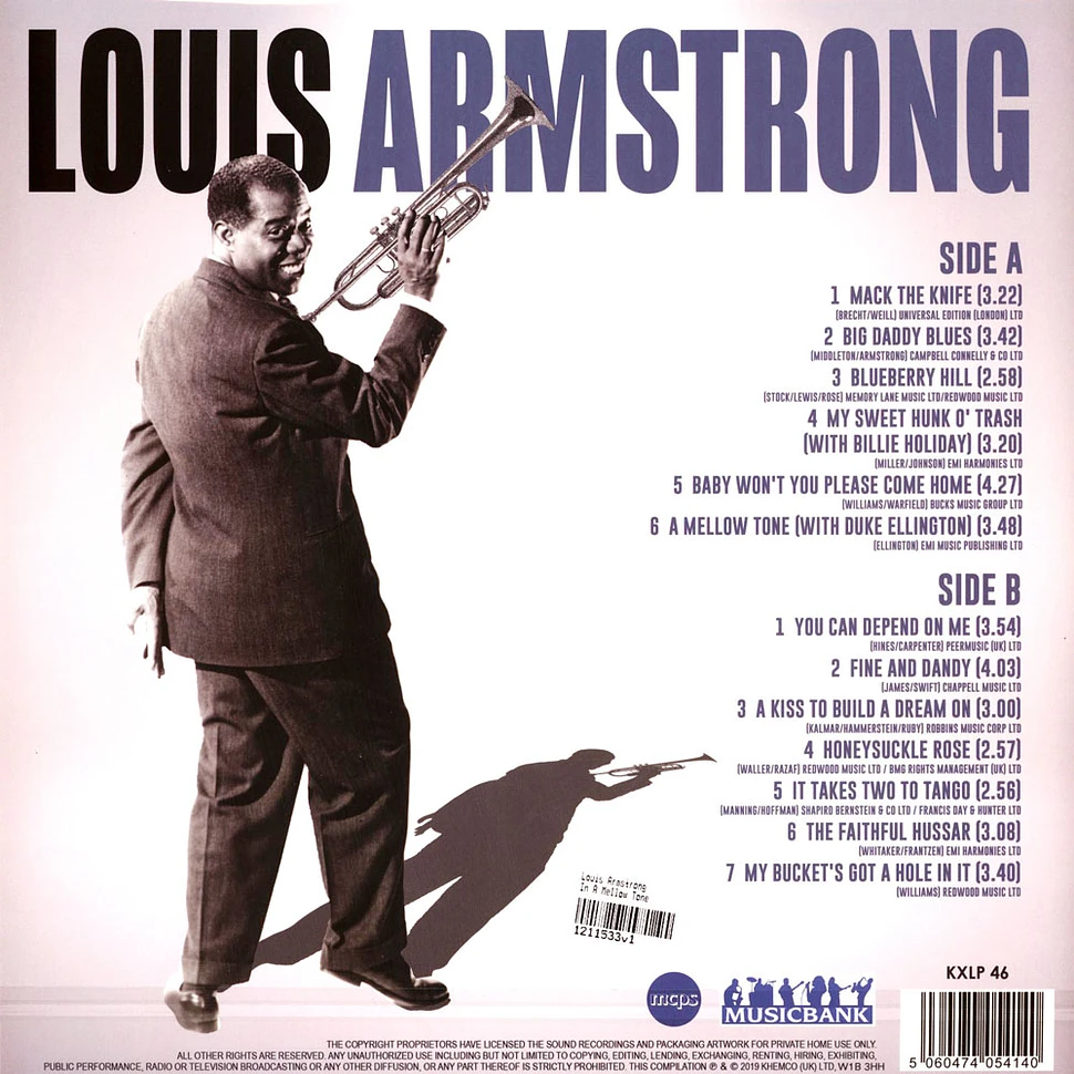 Louis Armstrong - In A Mellow Tone