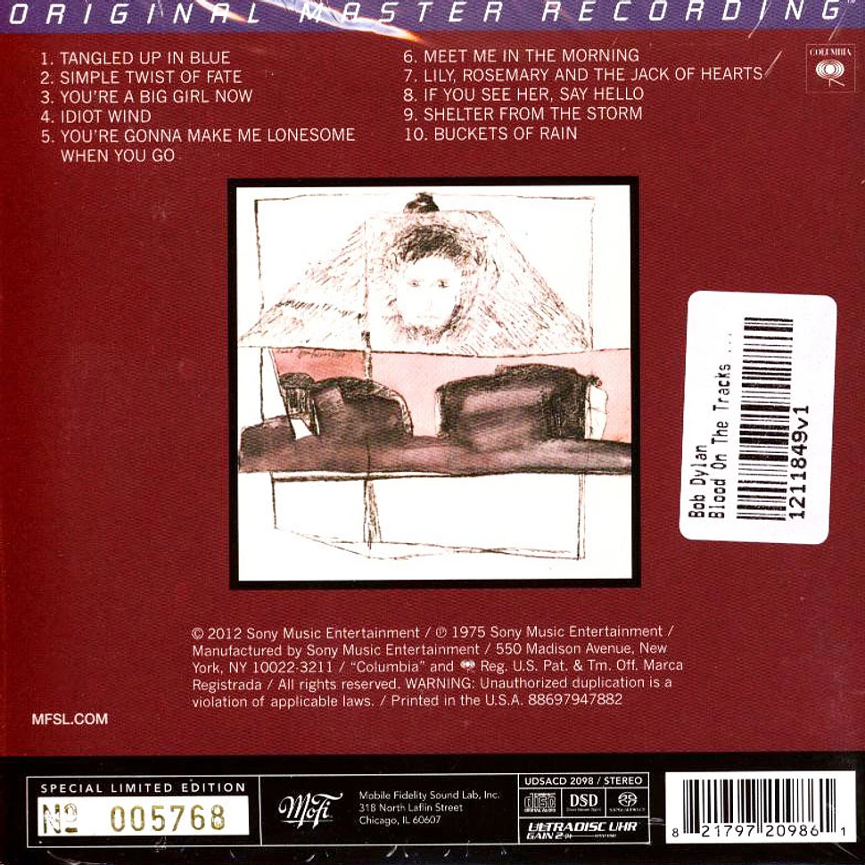 Bob Dylan - Blood On The Tracks Numbered Hybrid SACD