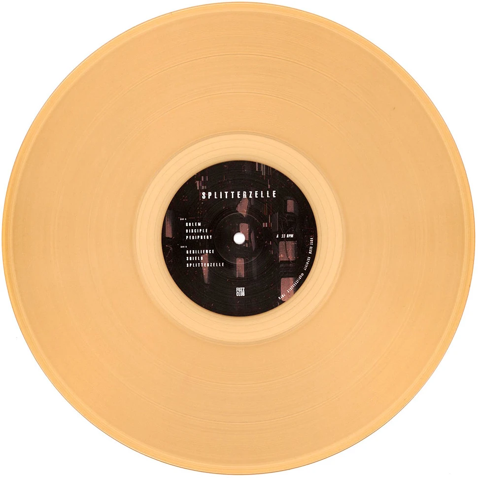 Splitterzelle - Splitterzelle Clear Amber Vinyl Edition